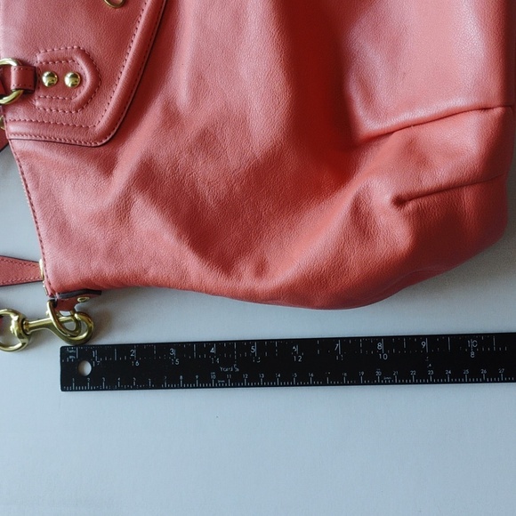Coach Pink Leather Shoulder Bag - Picture 13 of 16